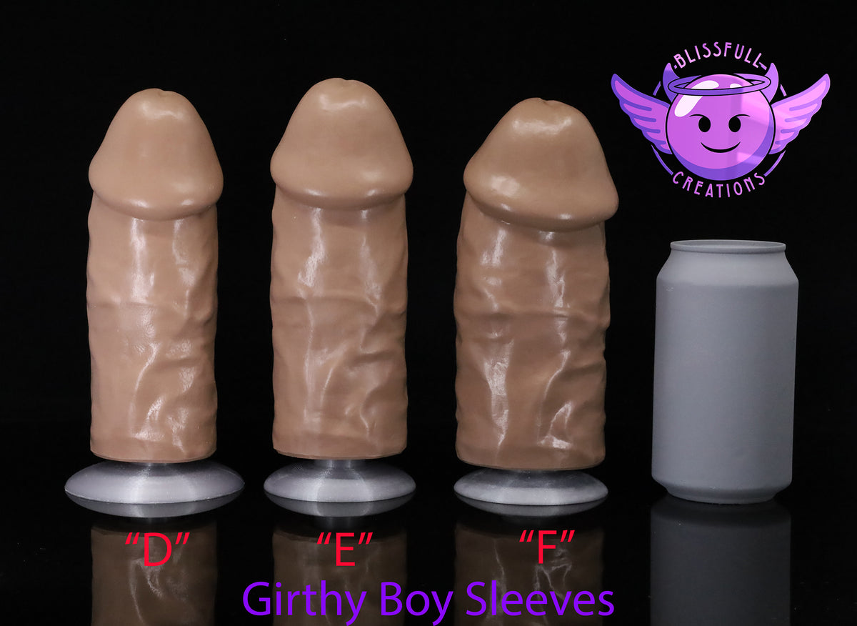 Girthy Boy Sleeve &quot;F&quot; (7&quot; x 3&quot;)