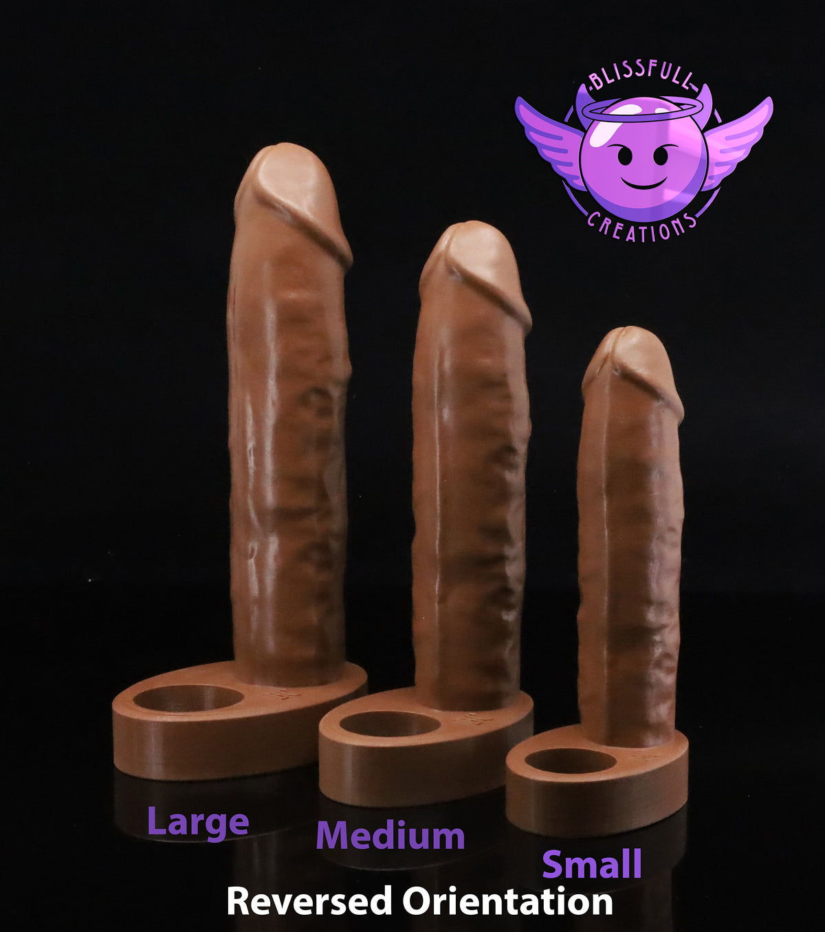 Blissfull Creations Bayonet for double penetration. For use with a sleeve.